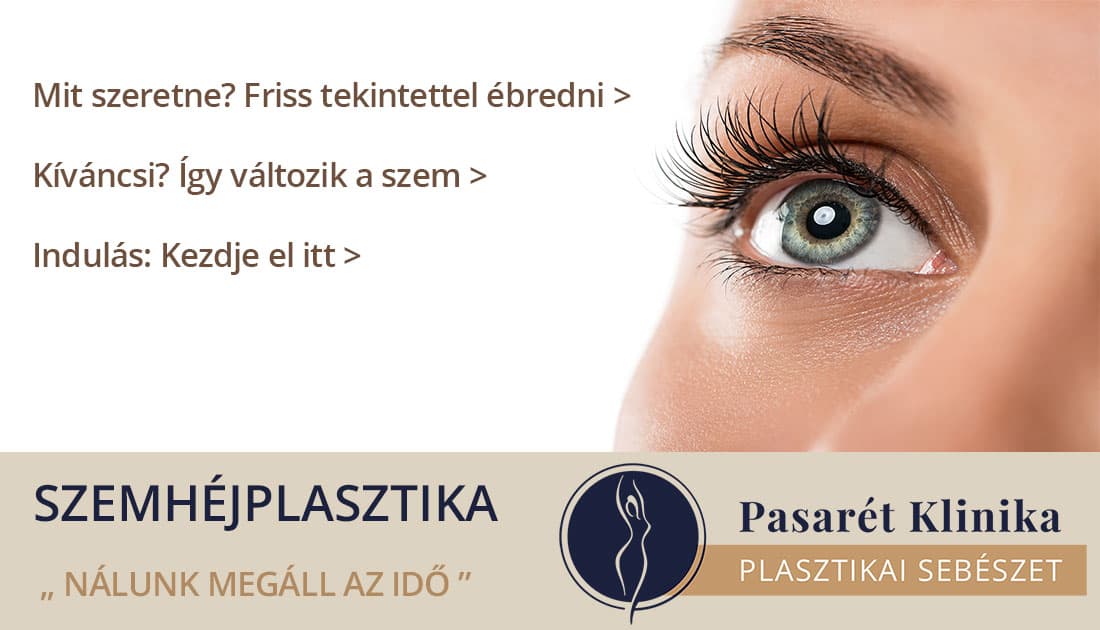 Szemhéjplasztika után